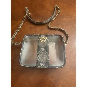 Kelly Wynne Clear Mingle Mingle Crossbody Bag